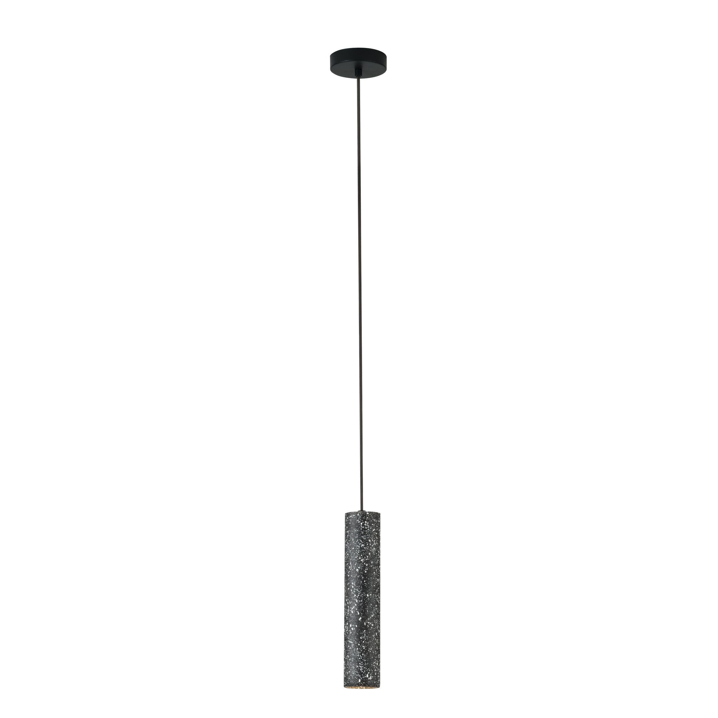 Mentalona Black Terrazo/Anthracite 1 Light Pendant - H68