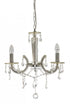 Davinci 3 Light Crystal/Chrome Pendant - H70