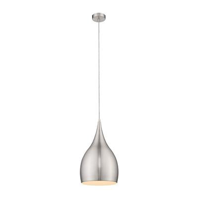 Jade Large Pendant Brushed Nickel