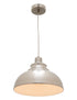 Risto 1lt Pendant Satin Chrome - C26