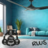 RAVEN RWS 52" DC fan only - Black