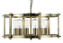 Finley 60 Pendant Antique Brass 6 Light