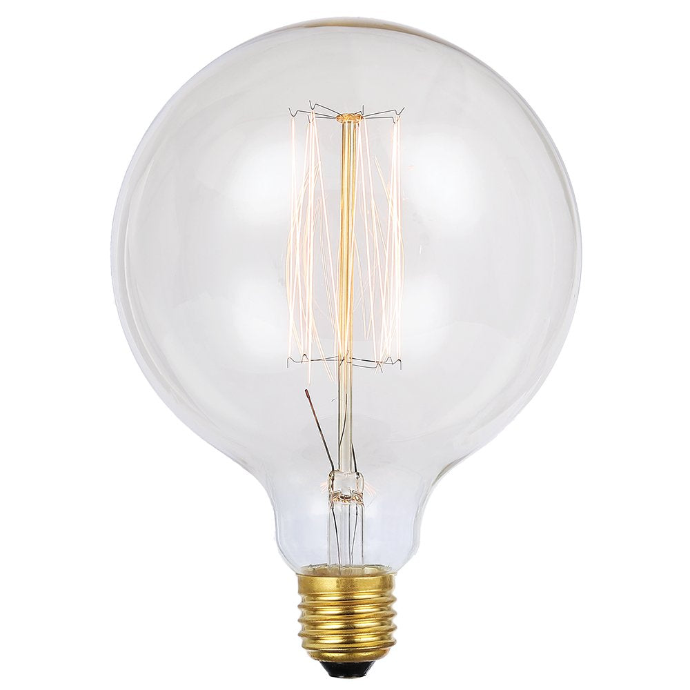 25w E27 G125 Vintage Glow Clear Incandescent 240v