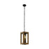 Takhira Brown Wood 1 Light Pendant - H65