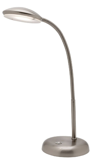 Dylan 4.5W LED Task Lamp Brushed Chrome The Lighting Centre