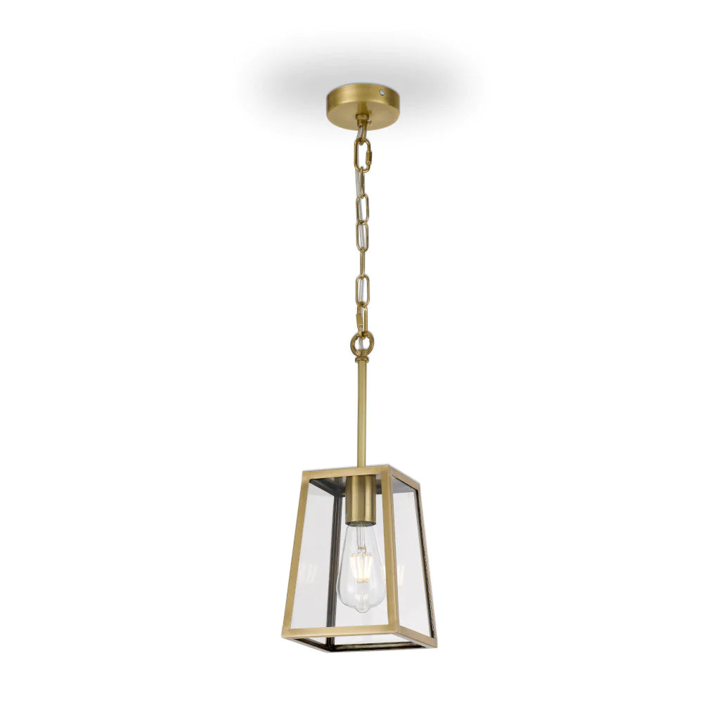 Antique brass deals light