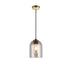 Marco 1lt Pendant Cognac Glass