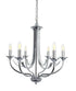 Hoodshire Chrome 6 Light Pendant
