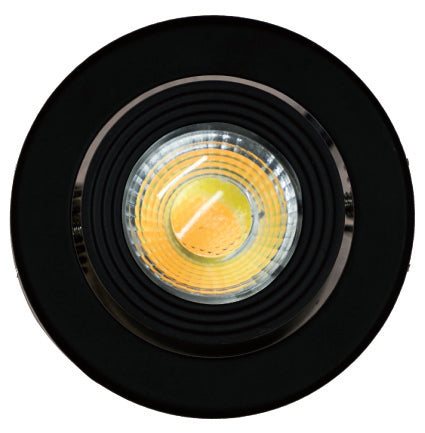Munchkin Gimbal Cabinet Light 3W tri colour Black Non-Dimmable - Y61
