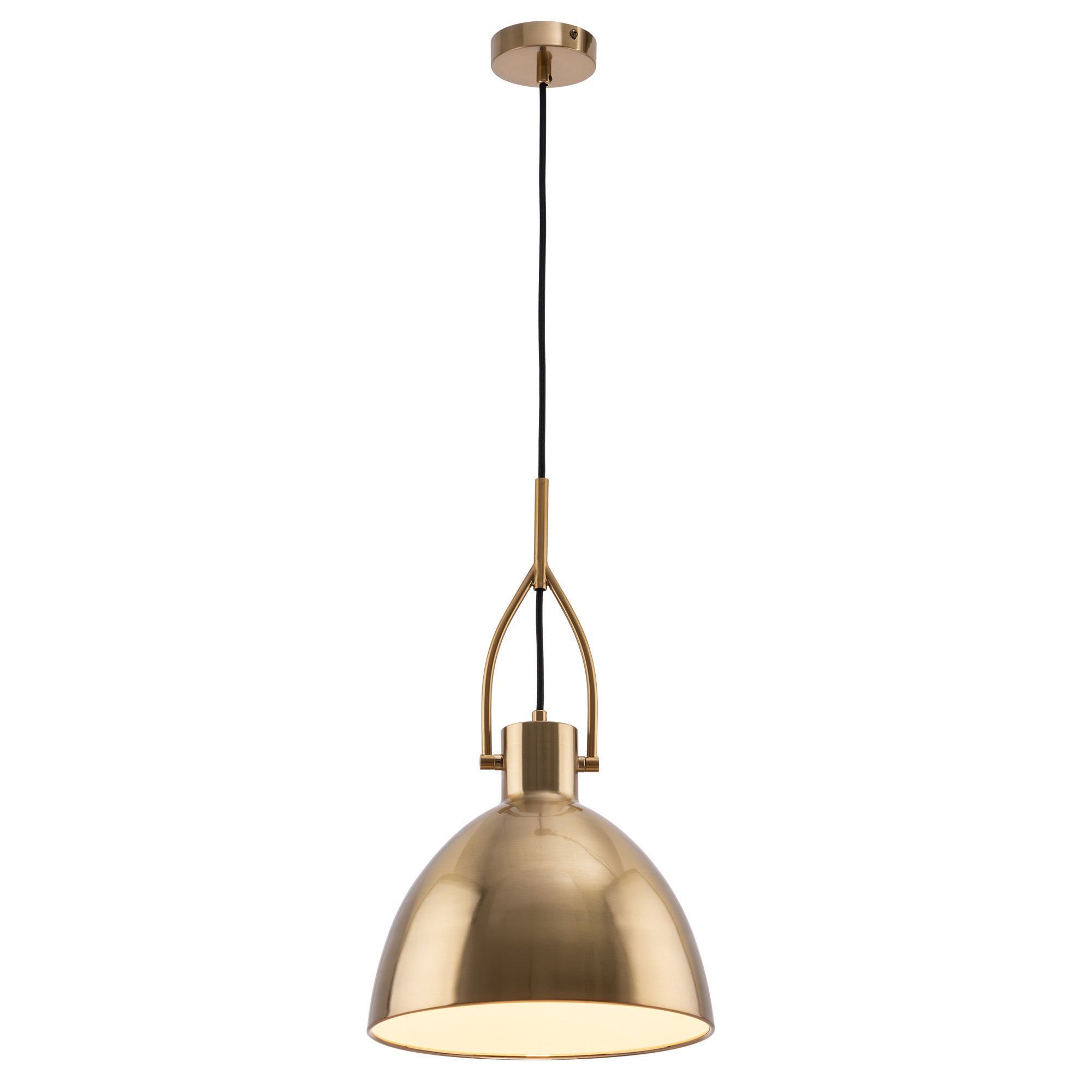 Terrence Pendant Brushed Brass D29