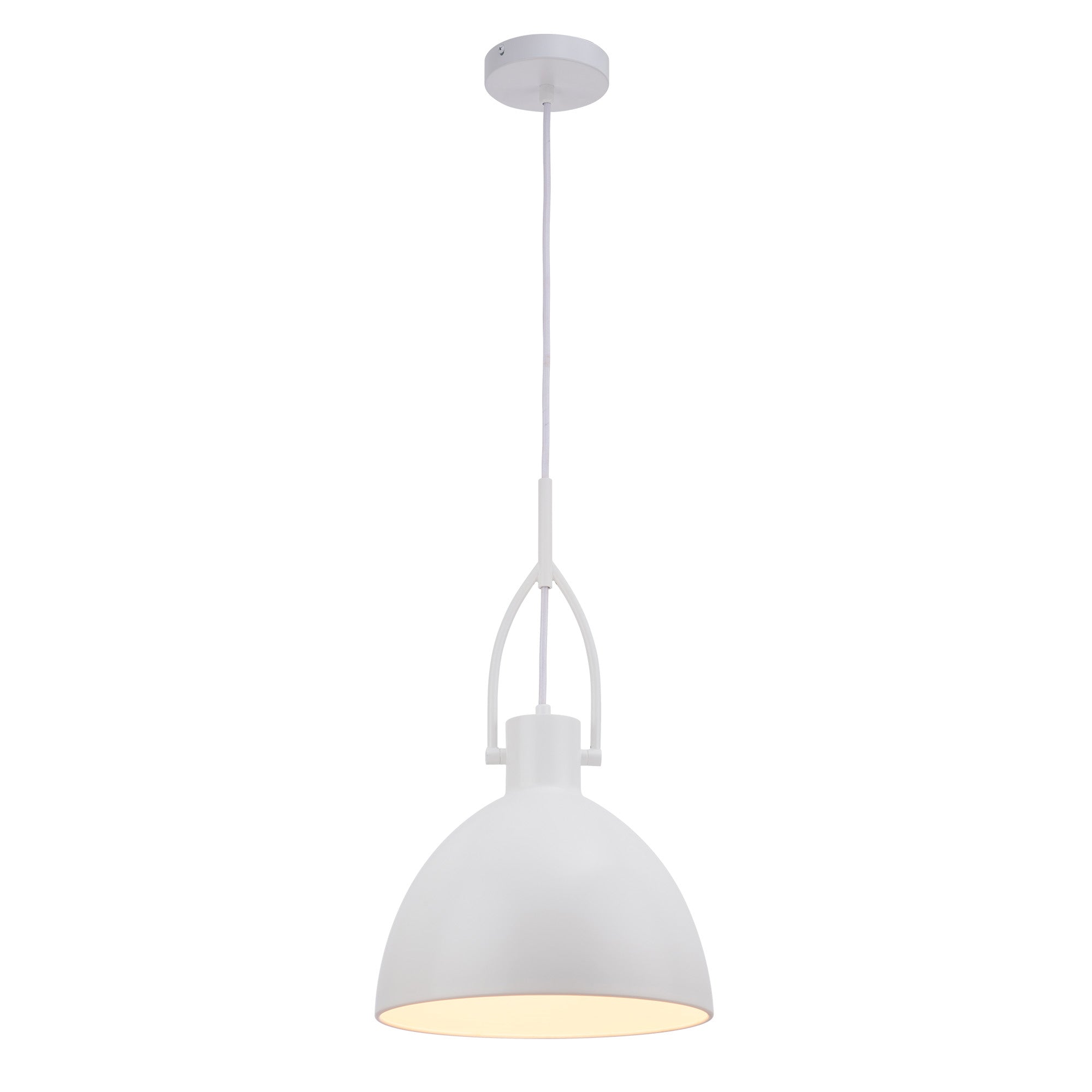 Terrence Pendant White