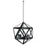 Geo 4 Light Matt Black Pendant