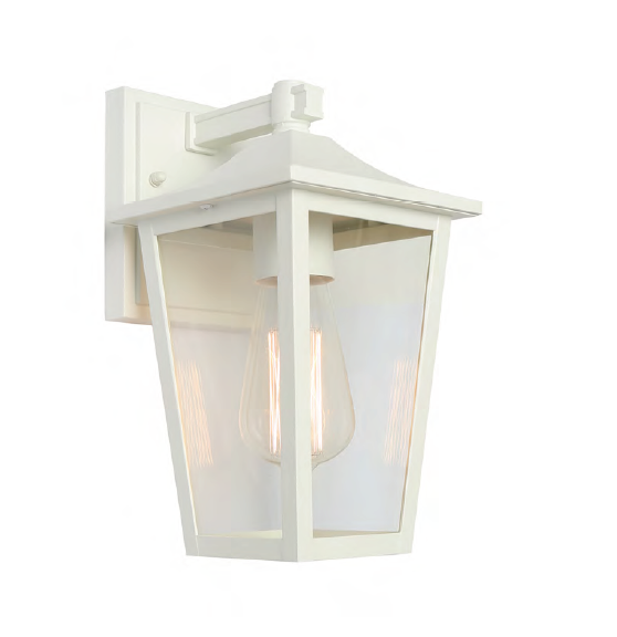 York Exterior Wall Light White