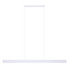 CLIMENE 3 | White Bar Pendant 1.8M