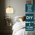PIAZZA | Batten Fixed DIY / Convertible Pendant