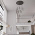 RHEA | Black LED Pendant with 14 Lights