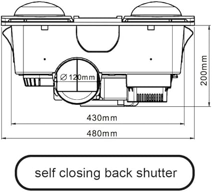 AllLux 2 3 in 1 Bathroom Unit White