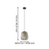 Encinitos Black/Gold 1 Light Pendant
