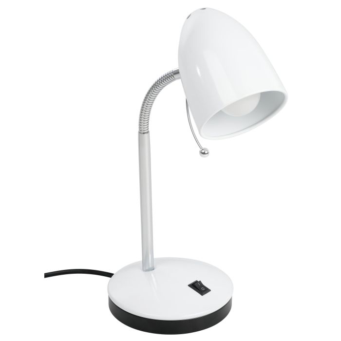 LARA table lamp with USB charging - White