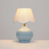 Bibury Table Lamp Blue Ceramic Base
