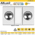 AllLux 2 3 in 1 Bathroom Unit White