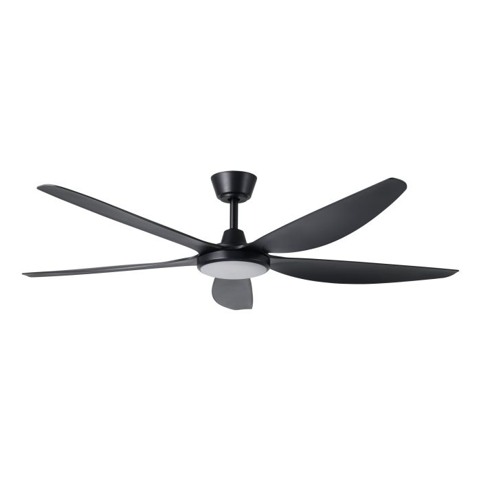MIAMI 60 DC FAN 20W LED TRI-COLOUR - Black