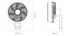 AVALON 350mm 14" 10 SPEED REMOTE & WIFI 70W DC WALL FAN