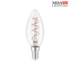 Candle 3W LED E14 2300K Clear Glass Filament Lamp