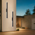 Ebiza Exterior Wall 24w LED nonDIM 3CCT IP65 BLACK SAND