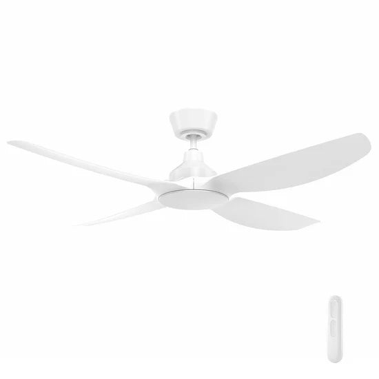 Jota 4 Blade 52' Ceiling Fan White without light