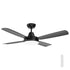 Nemoi Lite 48' Ceiling Fan and Light Black
