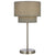 GISELE | Nickel & Grey Table Lamp