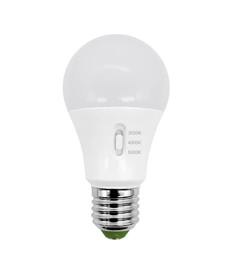 GLOBE LED ES GLS DIMM TRI 10W 3K/4K/5K FR Wh 930 Lm
