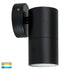 Tivah Black Single Fixed Wall Light Tri Colour 240v