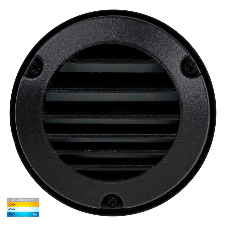 Pinta Grill Black Surface Mounted Built In 2.3w 12v K106