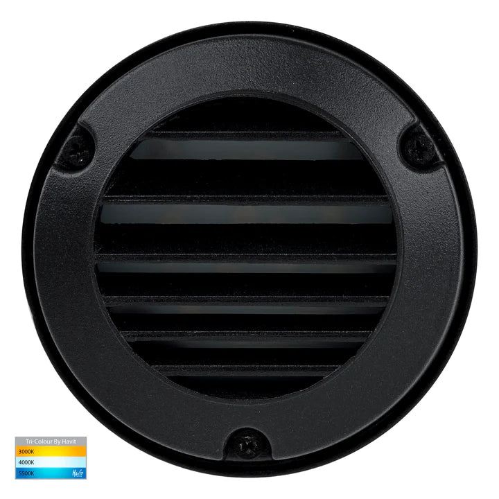 Pinta Grill Black Surface Mounted Built In 2.3w 12v