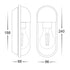 HV3512W-WHT | White Outdoor Wall Light
