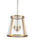 Lauren 3 Light Pedant 48cm Gold