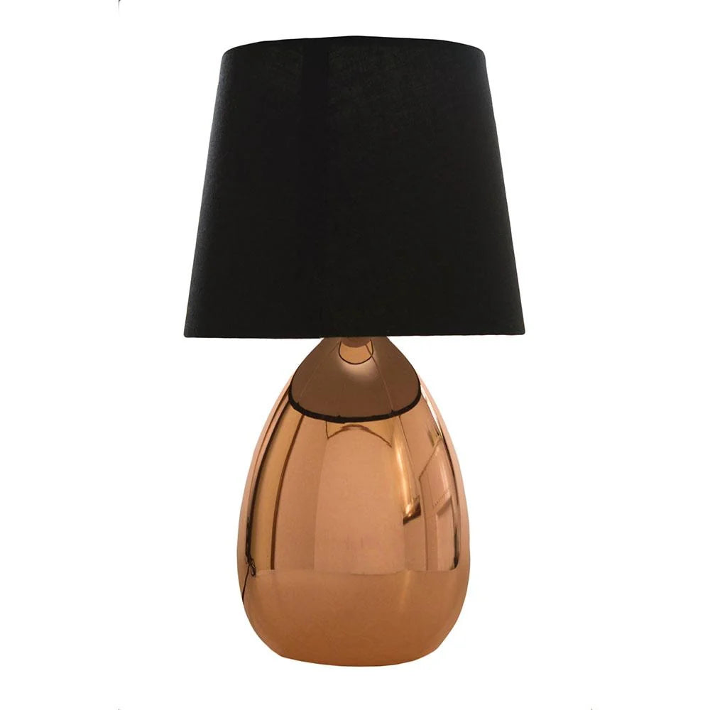 LIBBY | Copper & Black Touch Lamp