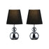 HULU | Set of two Black Touch Lamps