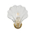 AURORA | Clear & Gold Wall Light