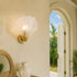 AURORA | Clear & Gold Wall Light