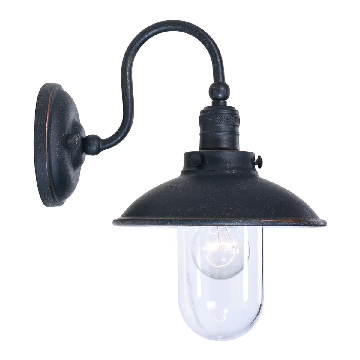Port Exterior Wall Bracket 1 Light Bronze L116
