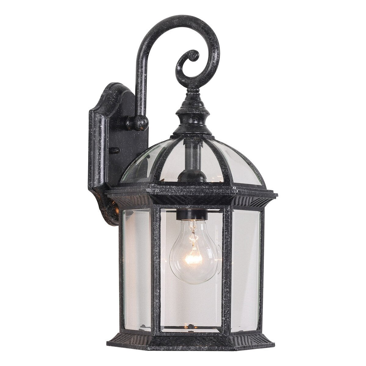STATION | Black Exterior Wall Light