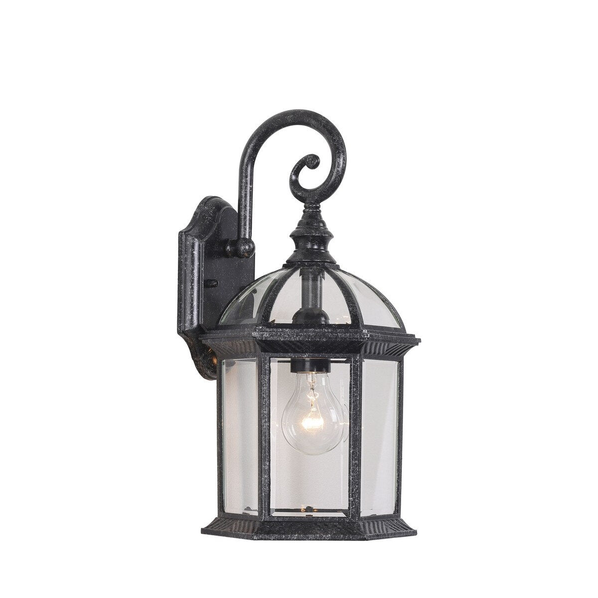 STATION | Black Exterior Wall Light