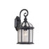 STATION | Black Exterior Wall Light