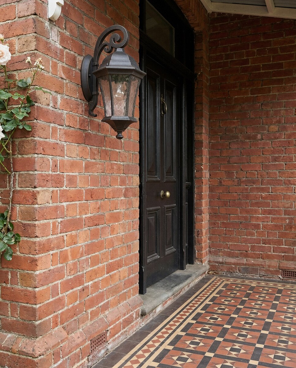 STRAND | Antique Bronze Exterior Wall Light - Small