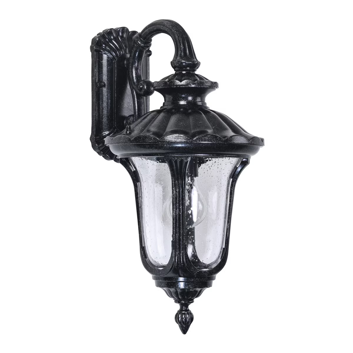 WATERFORD | Antique Black Exterior Wall Light - Small