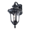 WATERFORD | Antique Black Exterior Wall Light - Small