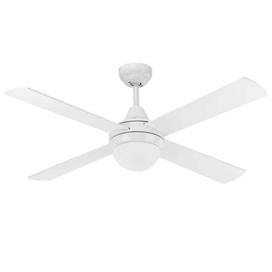 LONSDALE 48" CEILING FAN W/LIGHT WHITE